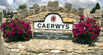 Caerwys Town Sign