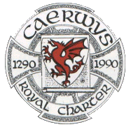 Caerwys Royal Charter - 1290  -  1990 Logo